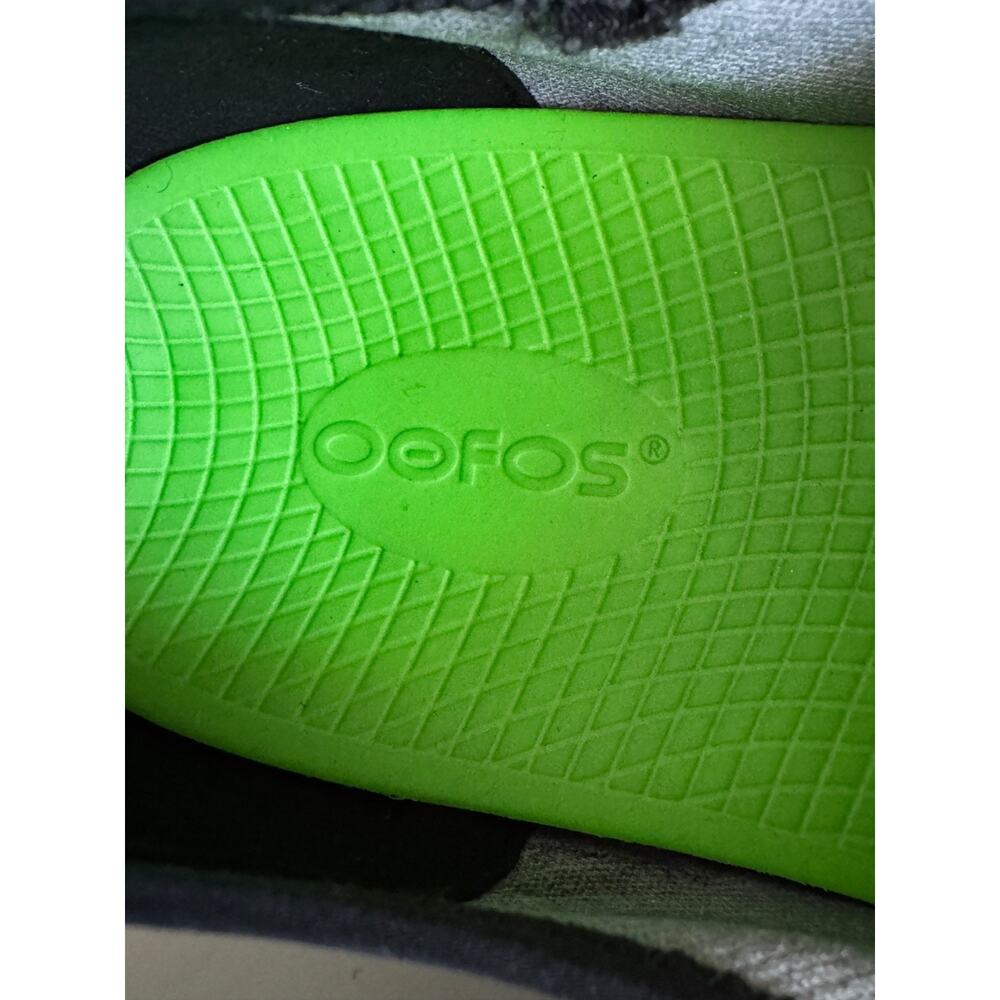 Men's OOFOS OOmg Fibre Low, Black Comfort Recovery Slip on Shoes 11.5 US - Picture 8 of 10